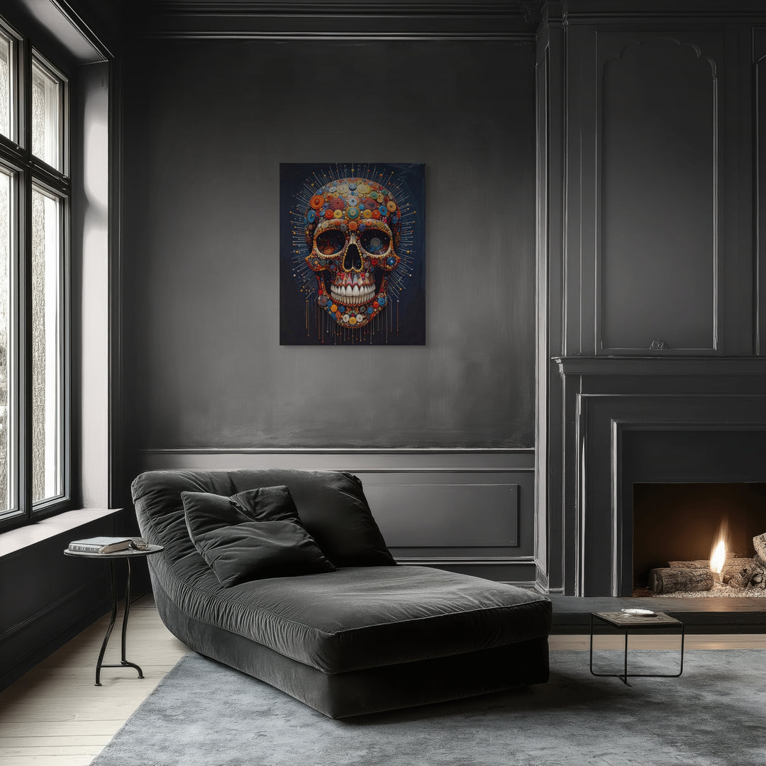 Memento Vividum 3 als centraal statement in een strak interieur