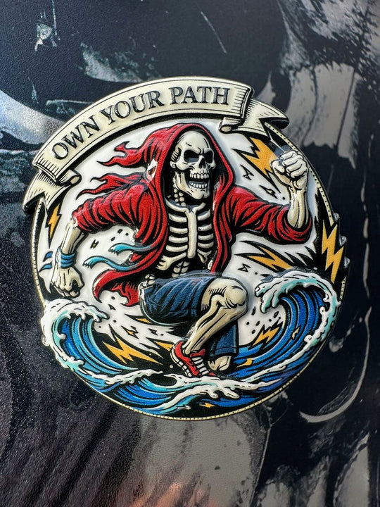 Pin Own Your Path Skullbloom