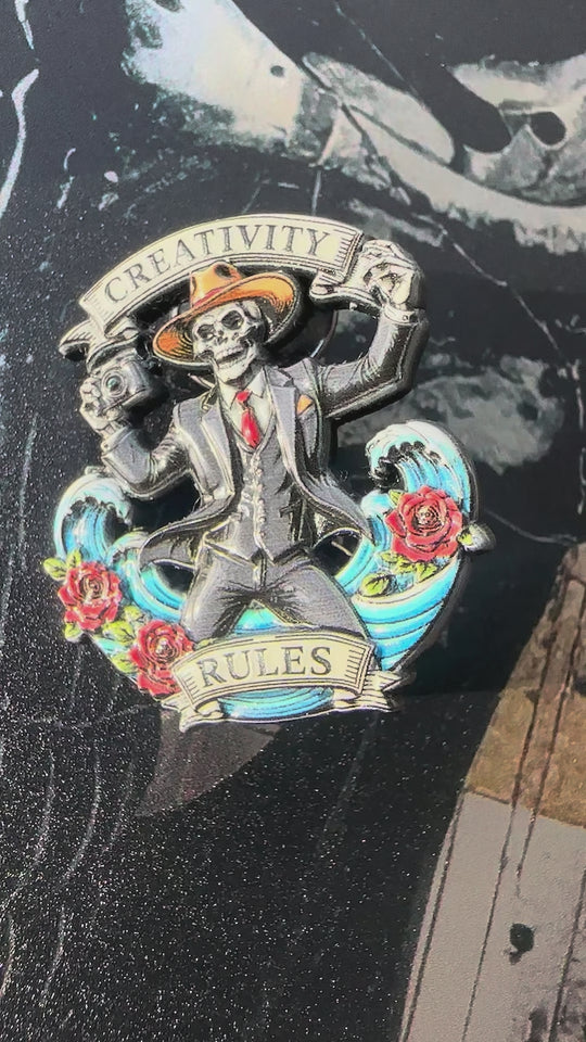 Hendrik Skullman pin